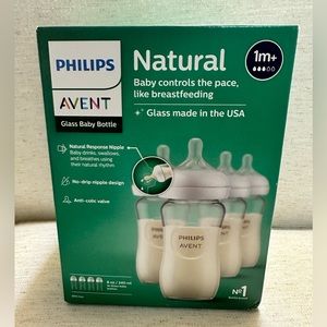 Philips Avent Glass baby bottles